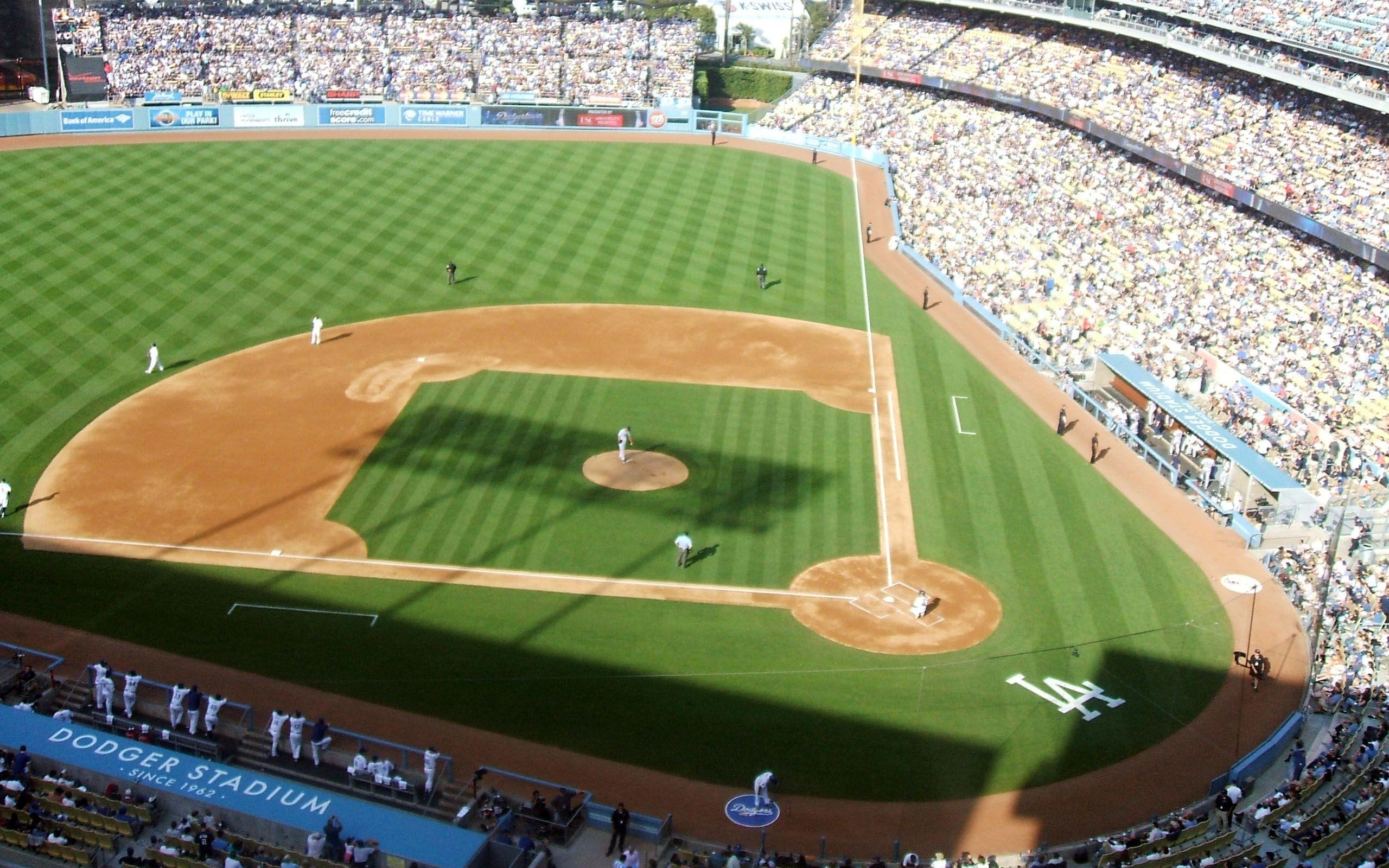 Dodgers Stadium Field 2560x1600 wallpaper