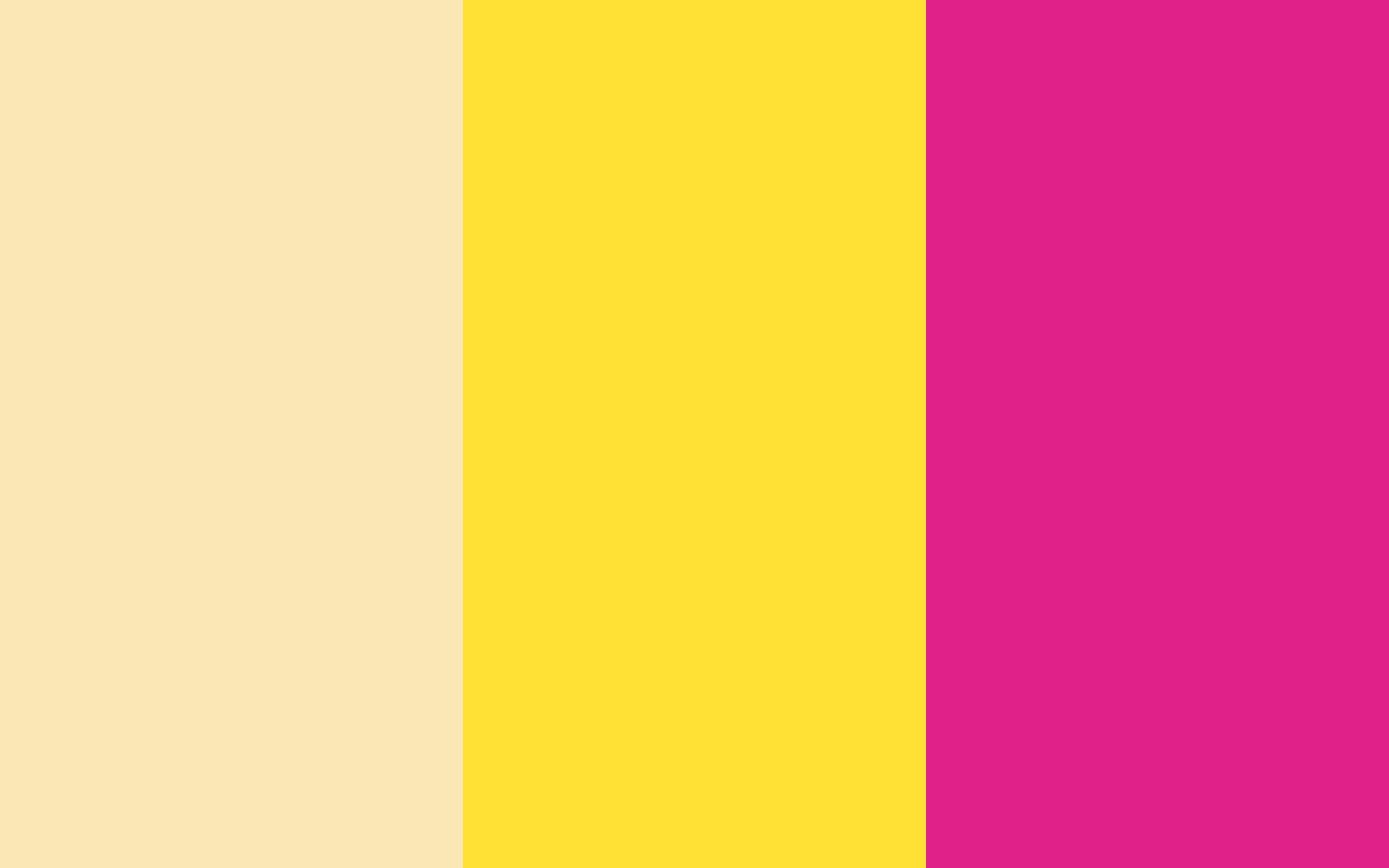 Banana Mania, Banana Yellow and Barbie Pink Three Color
