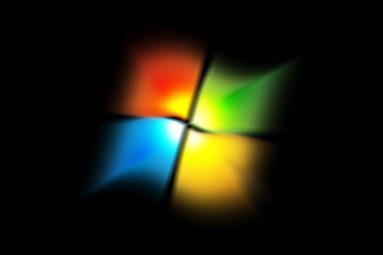 Windows + 7 background logo 8a