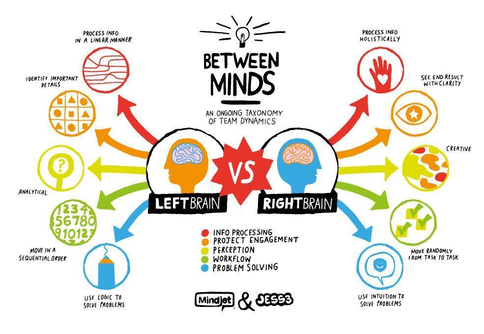 Left Brain VS Right Brain, 8 Left Right Brain Characteristics