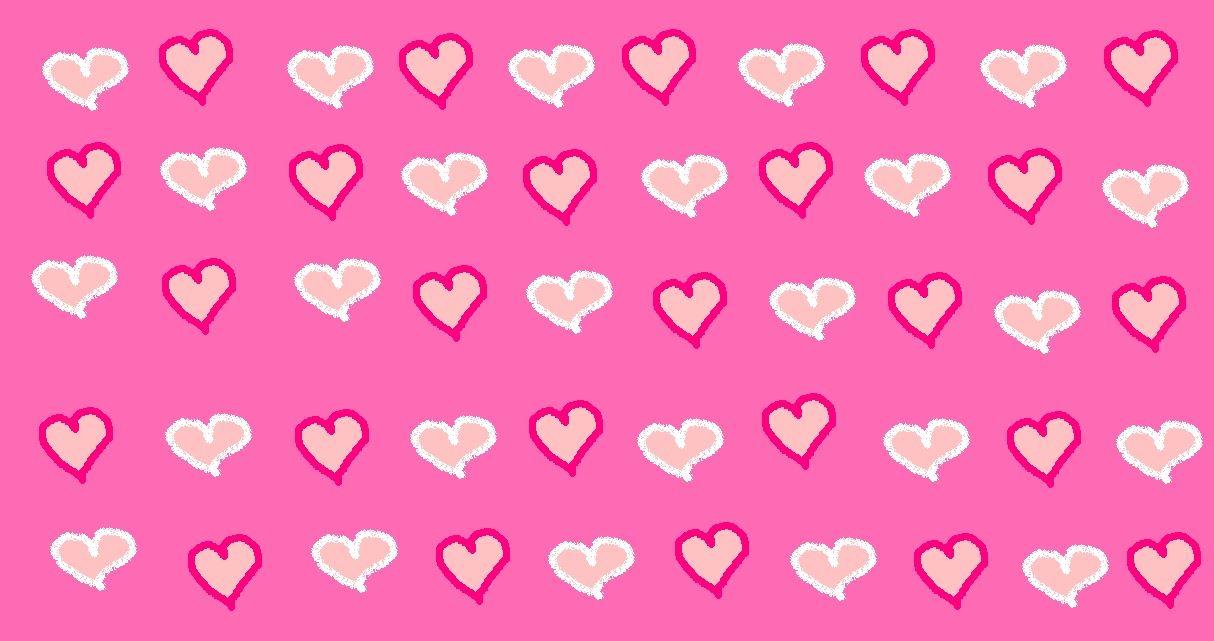 Pink Love Hearts Background. quotes