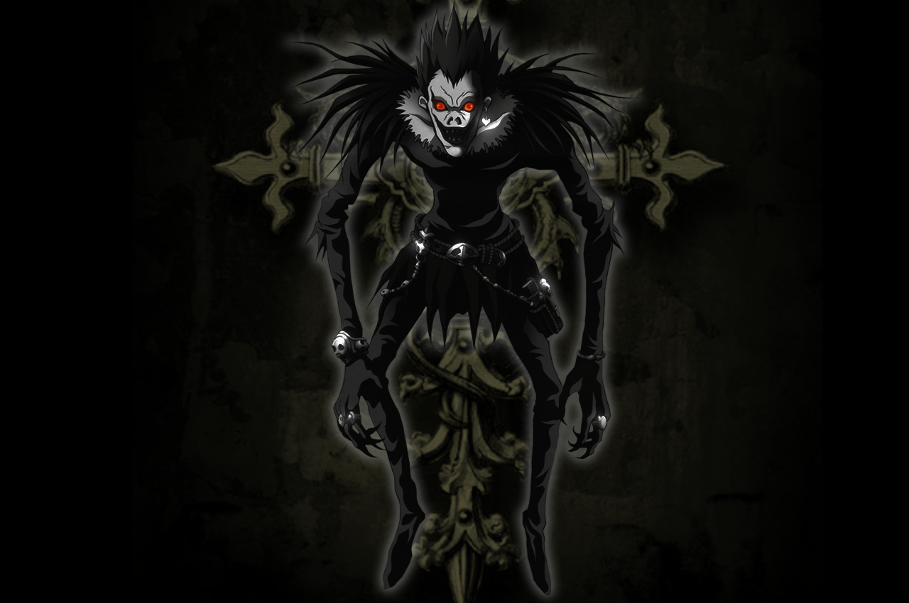 Death Note Wallpaper Blog Archive Scary Ryuk Wallpaper Picture