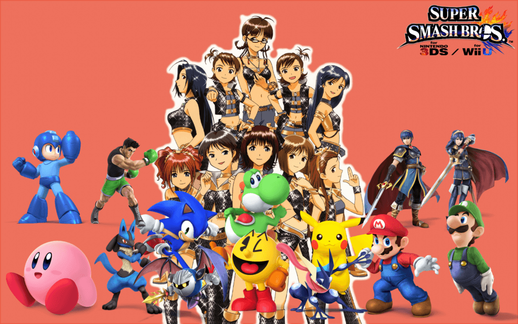 Super Smash Bros. Wii U 3DS IDOLM Wallpaper 4 By TheWolfBunny
