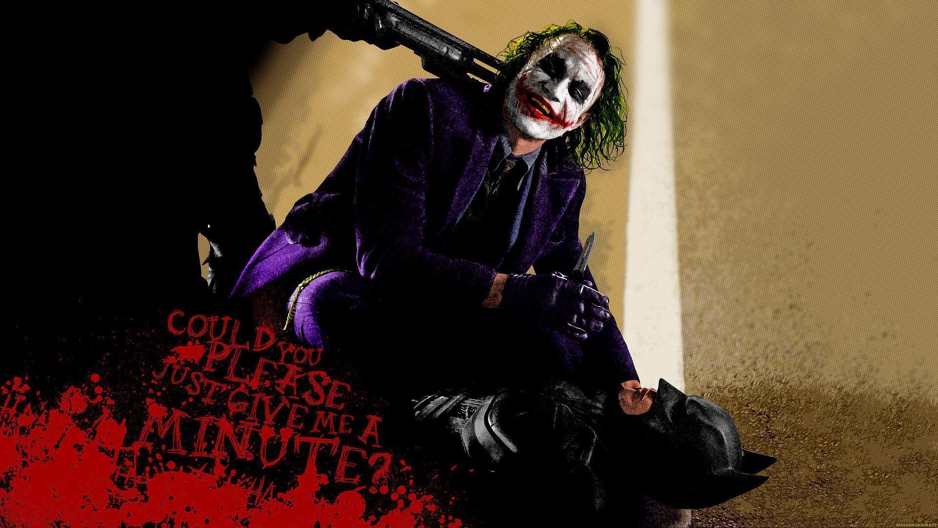 Dark Knight The Joker Batman HD Wallpaper