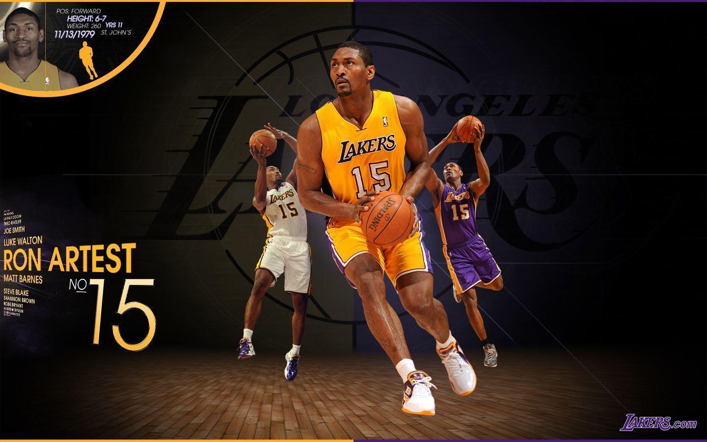 Ron Artest Lakers Wallpaper 2012