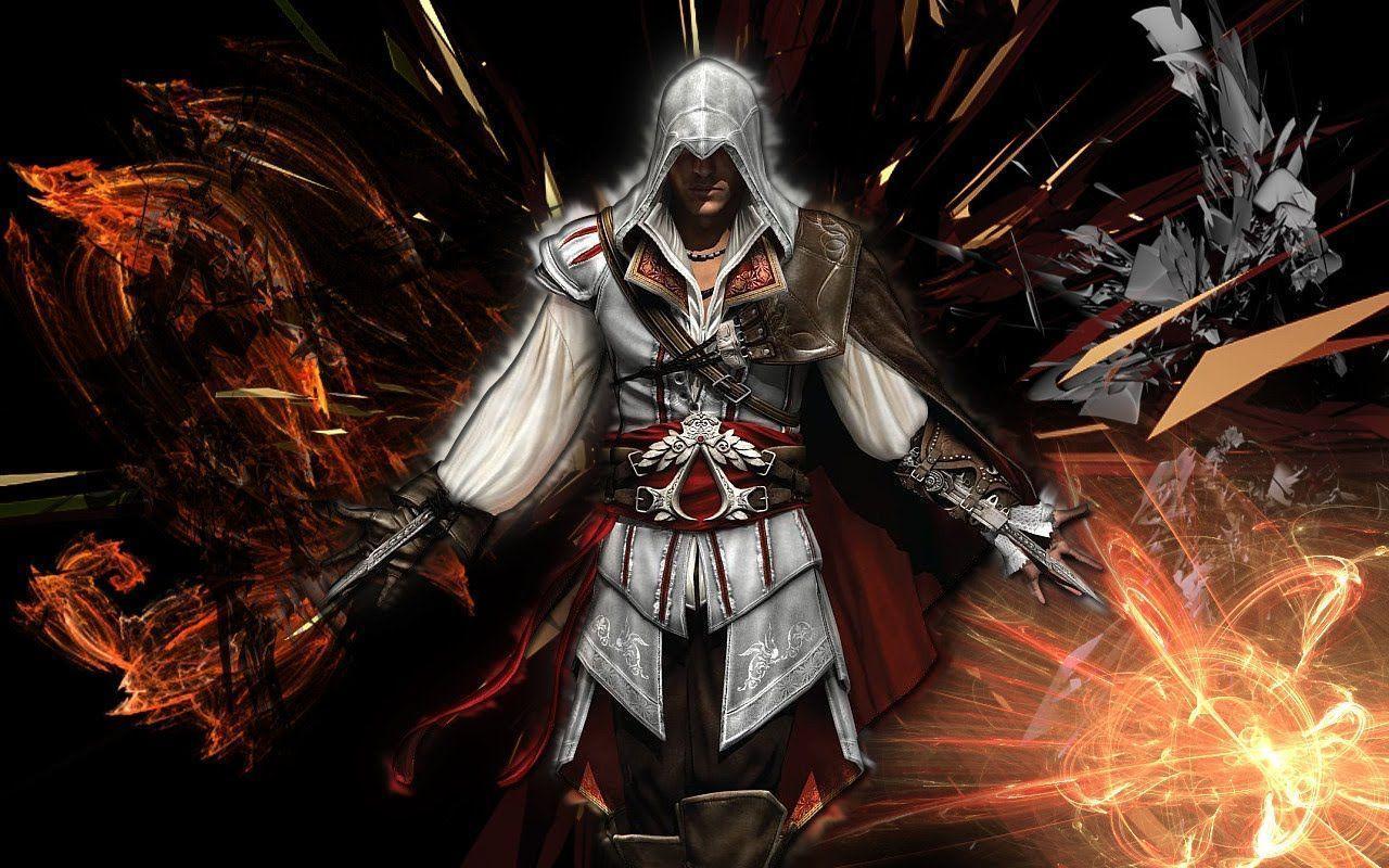 This is a PlayStation 3 Assassin&;s Creed 2 wallpaper get for free