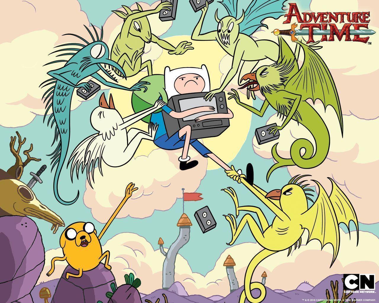 image For > Adventure Time With Finn And Jake Wallpaper