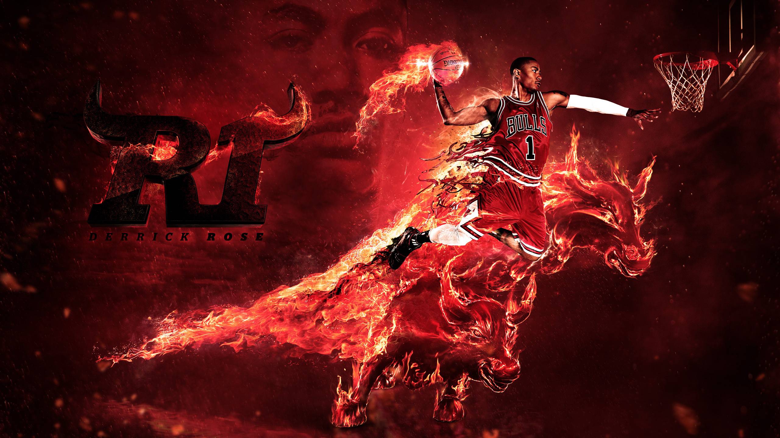 Derrick Rose Logo Wallpapers - Wallpaper Cave