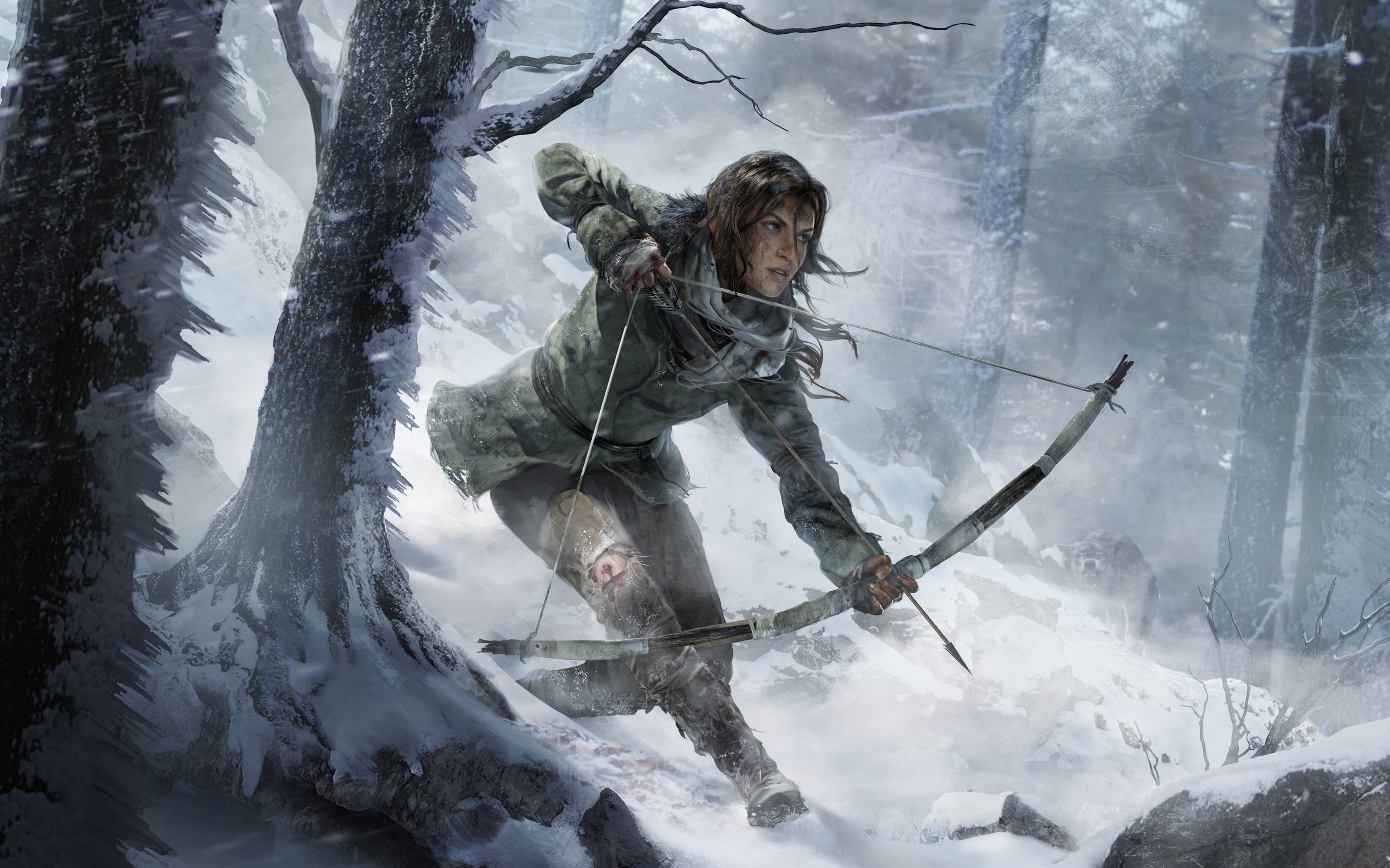 Rise of the Tomb Raider 2015 Game Exclusive HD Wallpaper