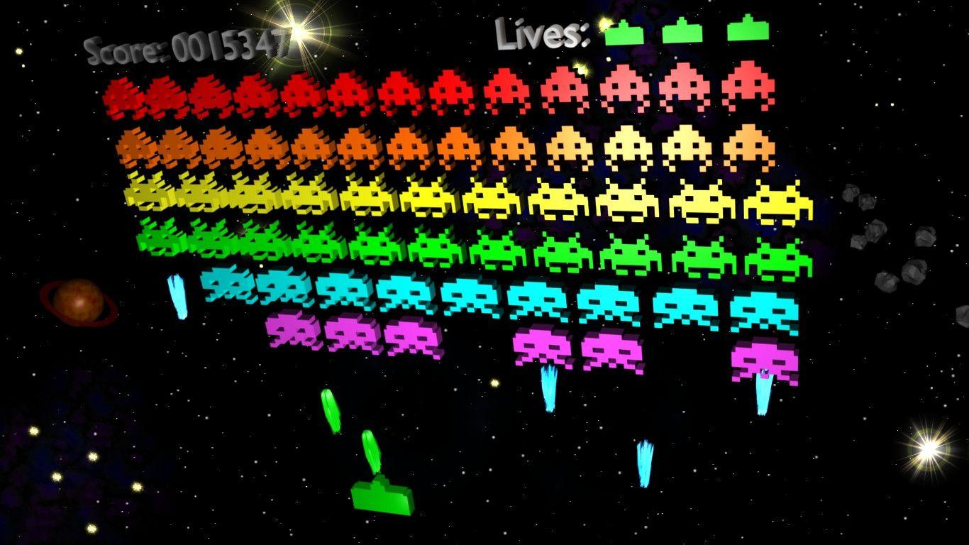 Space Invaders Wallpaper Pin Space Invaders