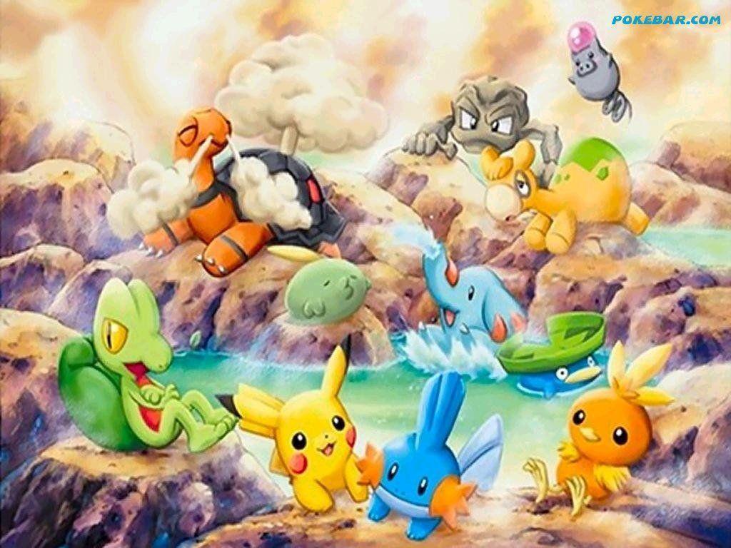 Wallpaper For > Original Pokemon Background