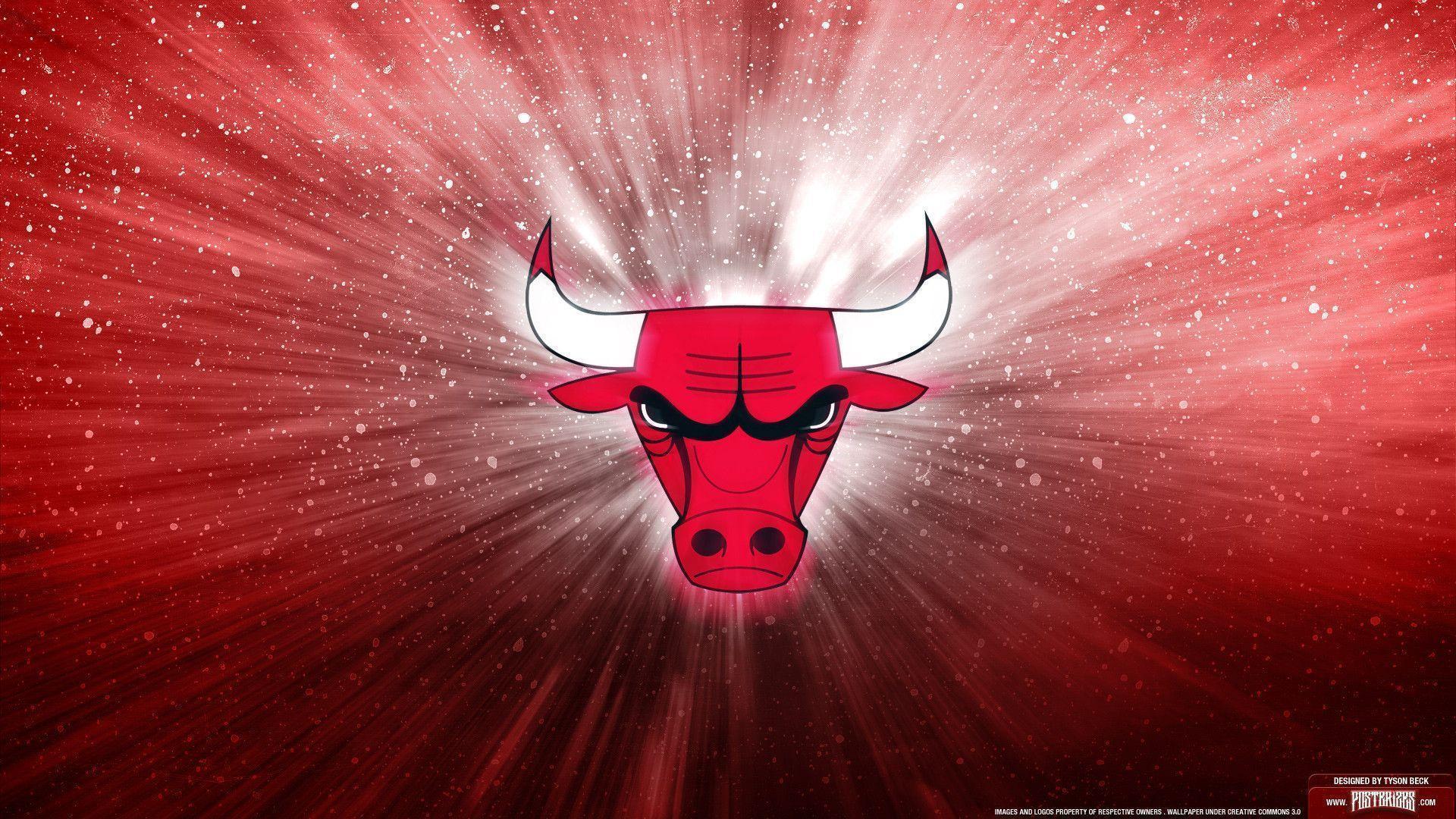 Chicago Bulls Logo Wallpaper. Posterizes. NBA Wallpaper