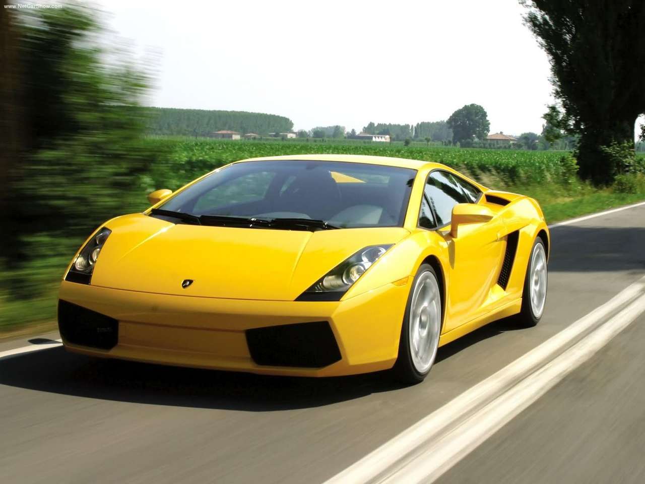 Yellow Gallardo Lamborghini Wallpaper