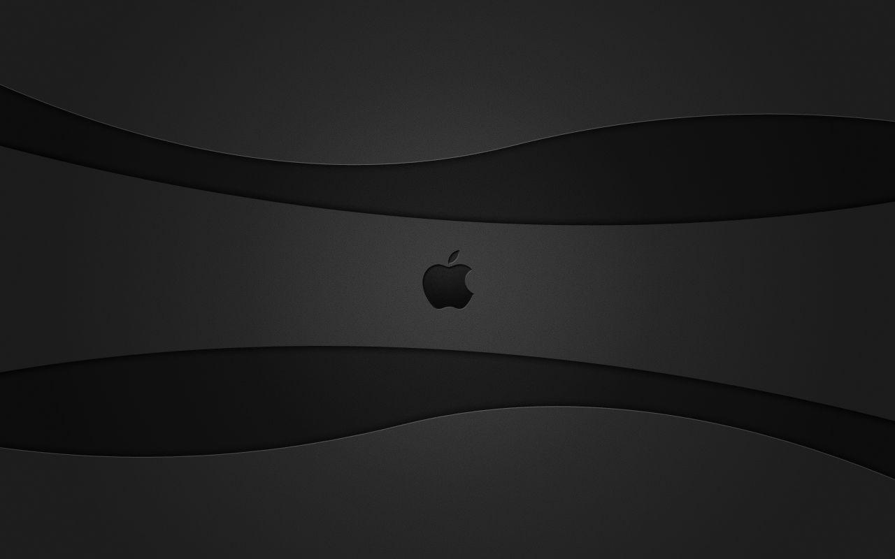 New Curved Black (Apple) 1280×800