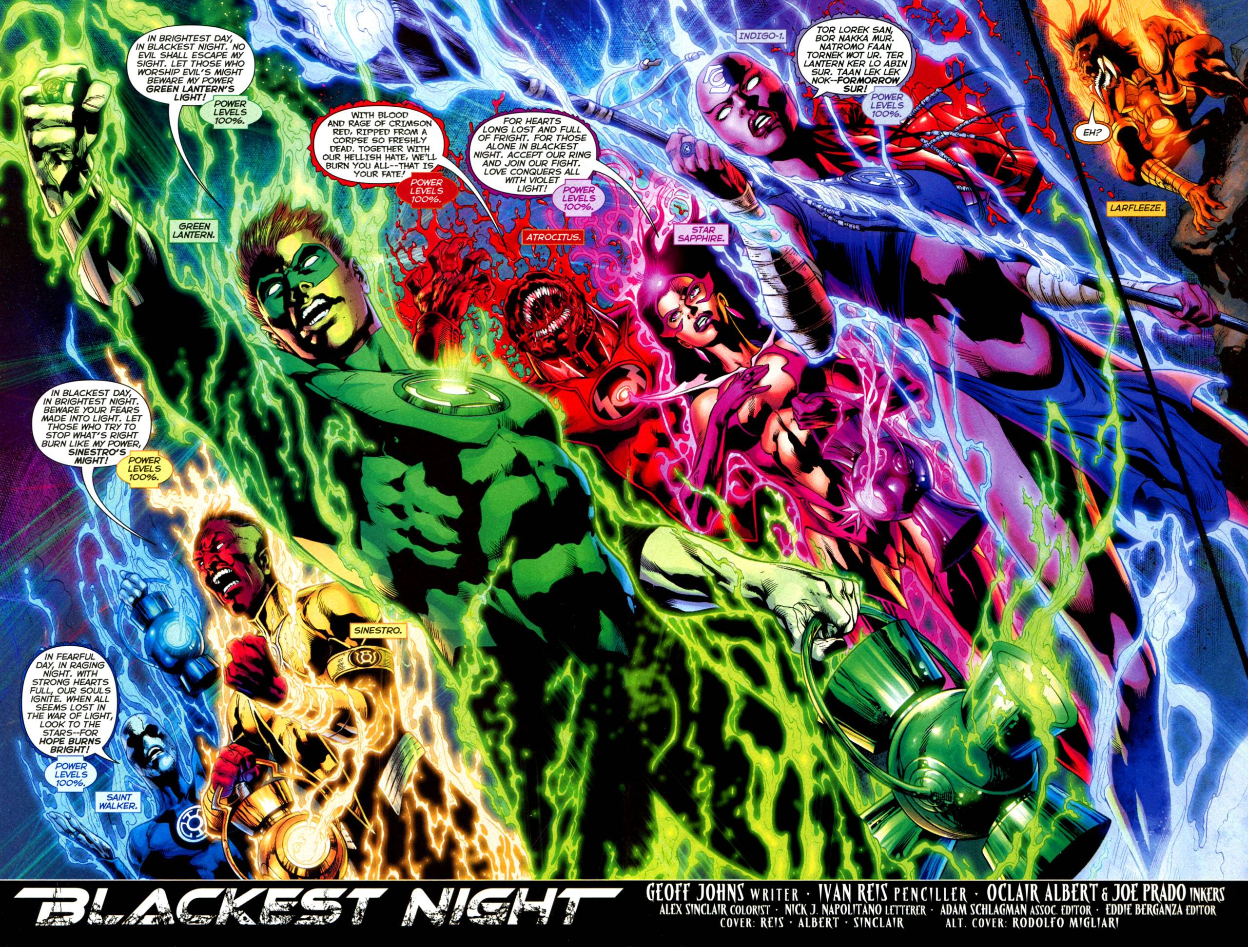 image For > Green Lantern Blackest Night