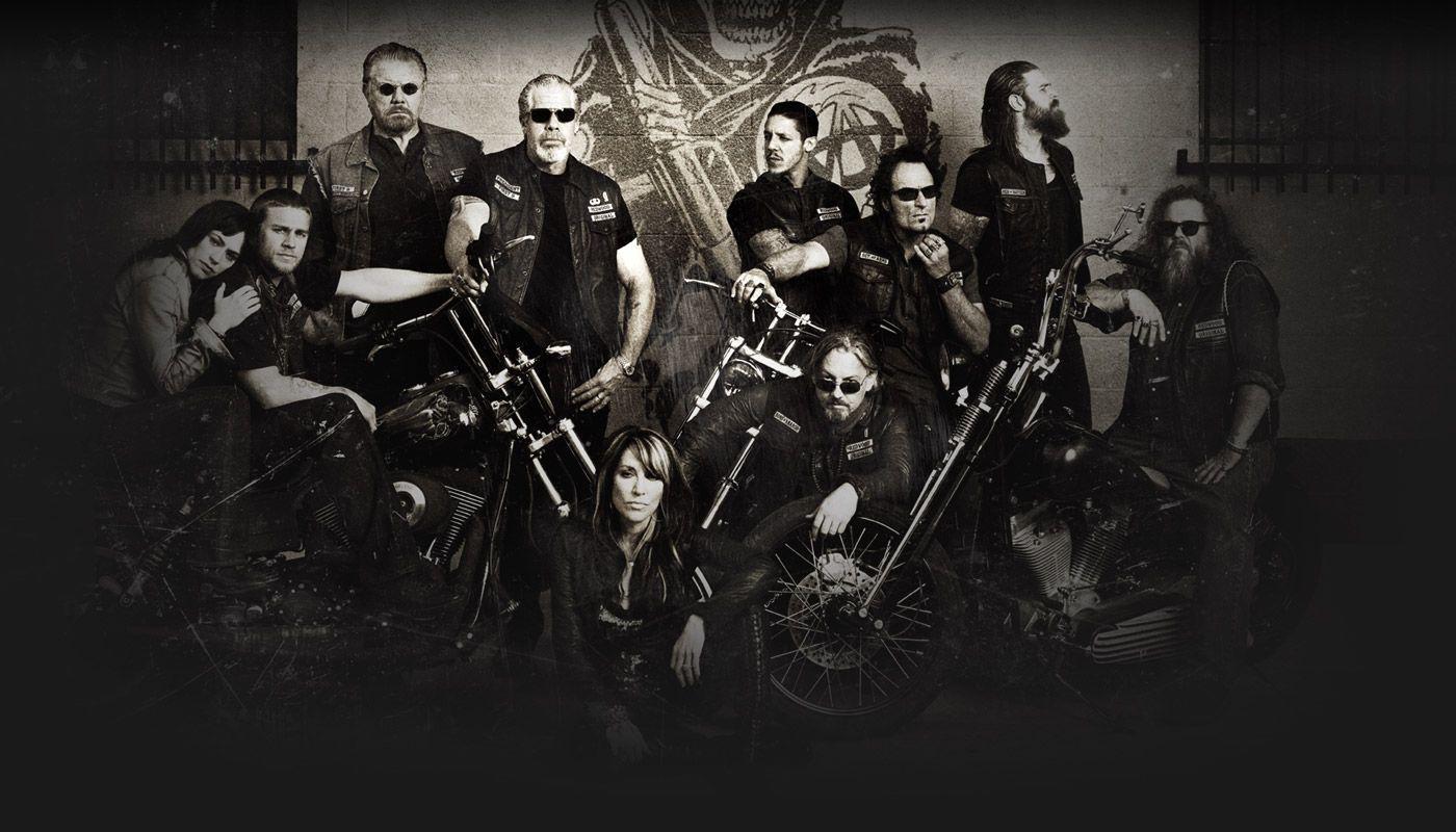 Sons Of Anarchy Black And White Wallpaper 39999 in Movies