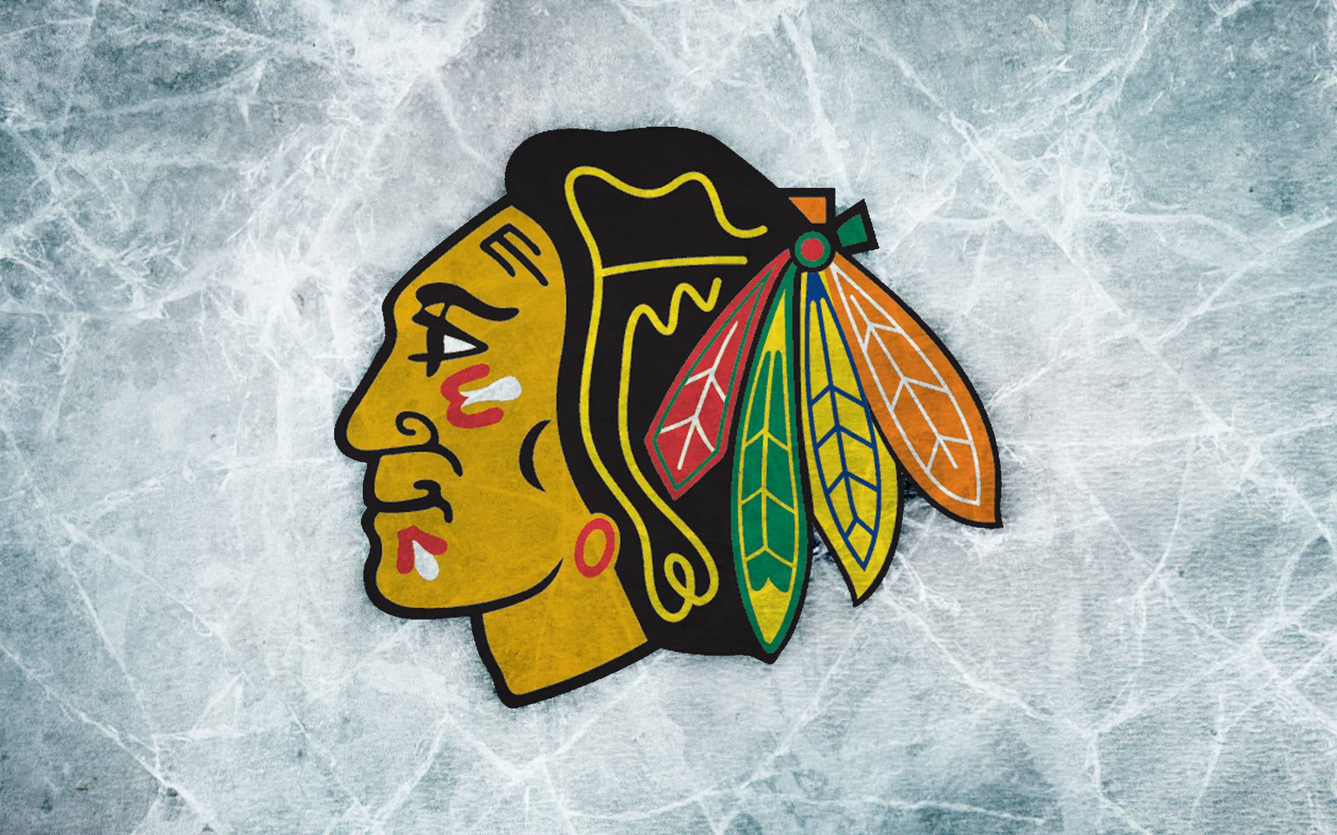 Chicago Blackhawks Ice Hockey Team. Free Download Wallpaper