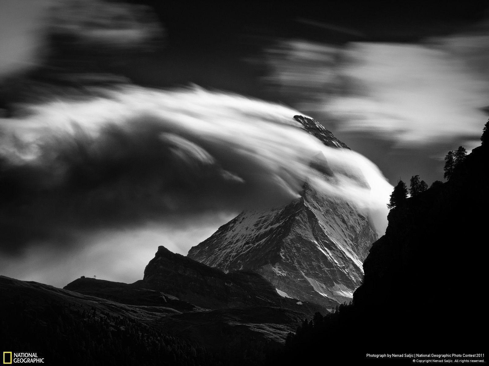 Matterhorn: Afternoon Clouds Geographic Photo Contest