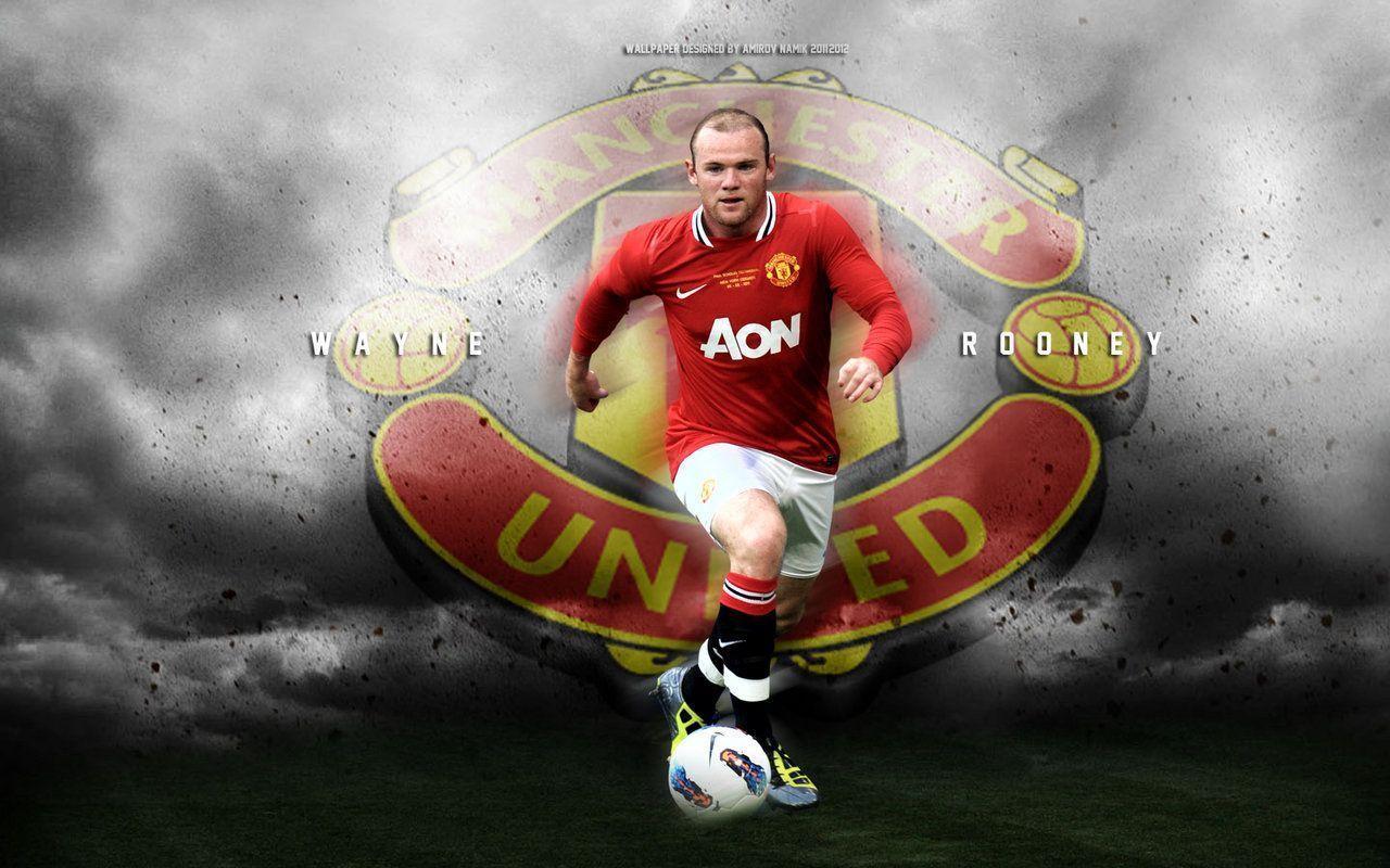 Wayne Rooney MUFC high definition desktop wallpaper