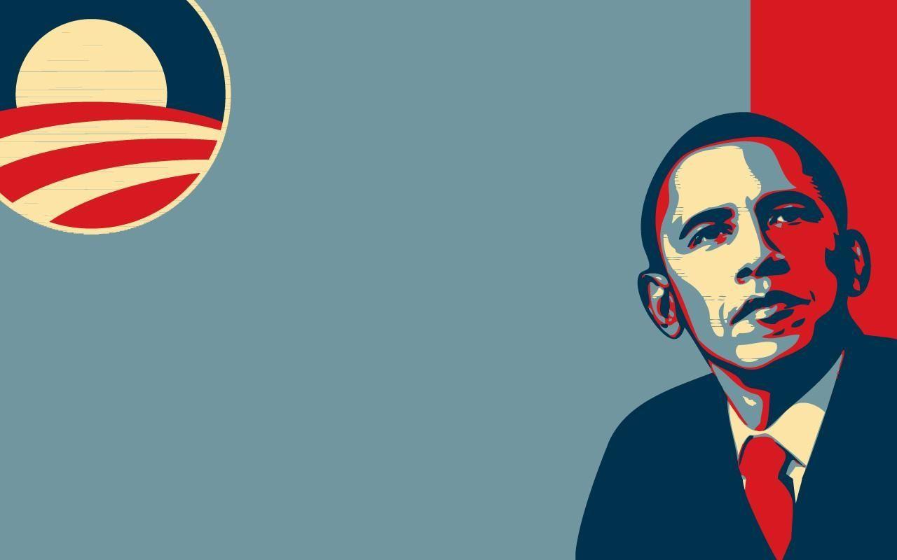 The Image of Barack Obama 1280x800 HD Wallpaper at