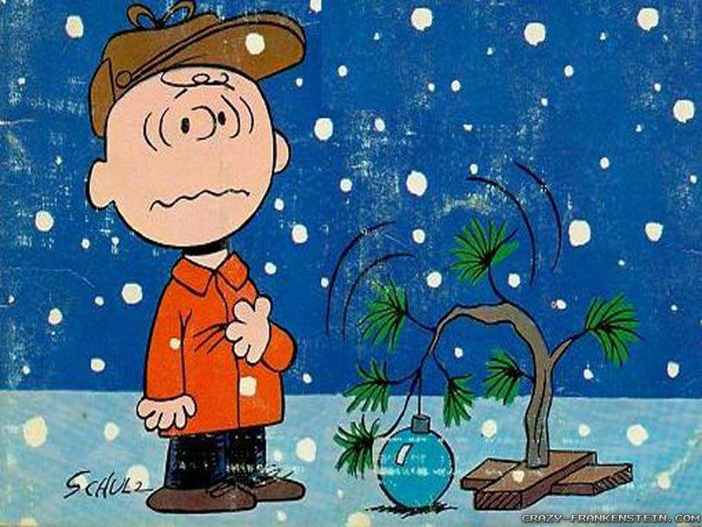 Download Charlie Brown Christmas Tree Cartoon Wallpaper. Full HD