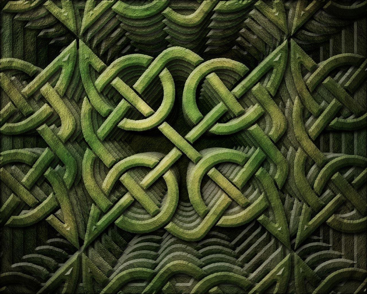 Celtic Knotwork Wallpaper By Jen Jamieson