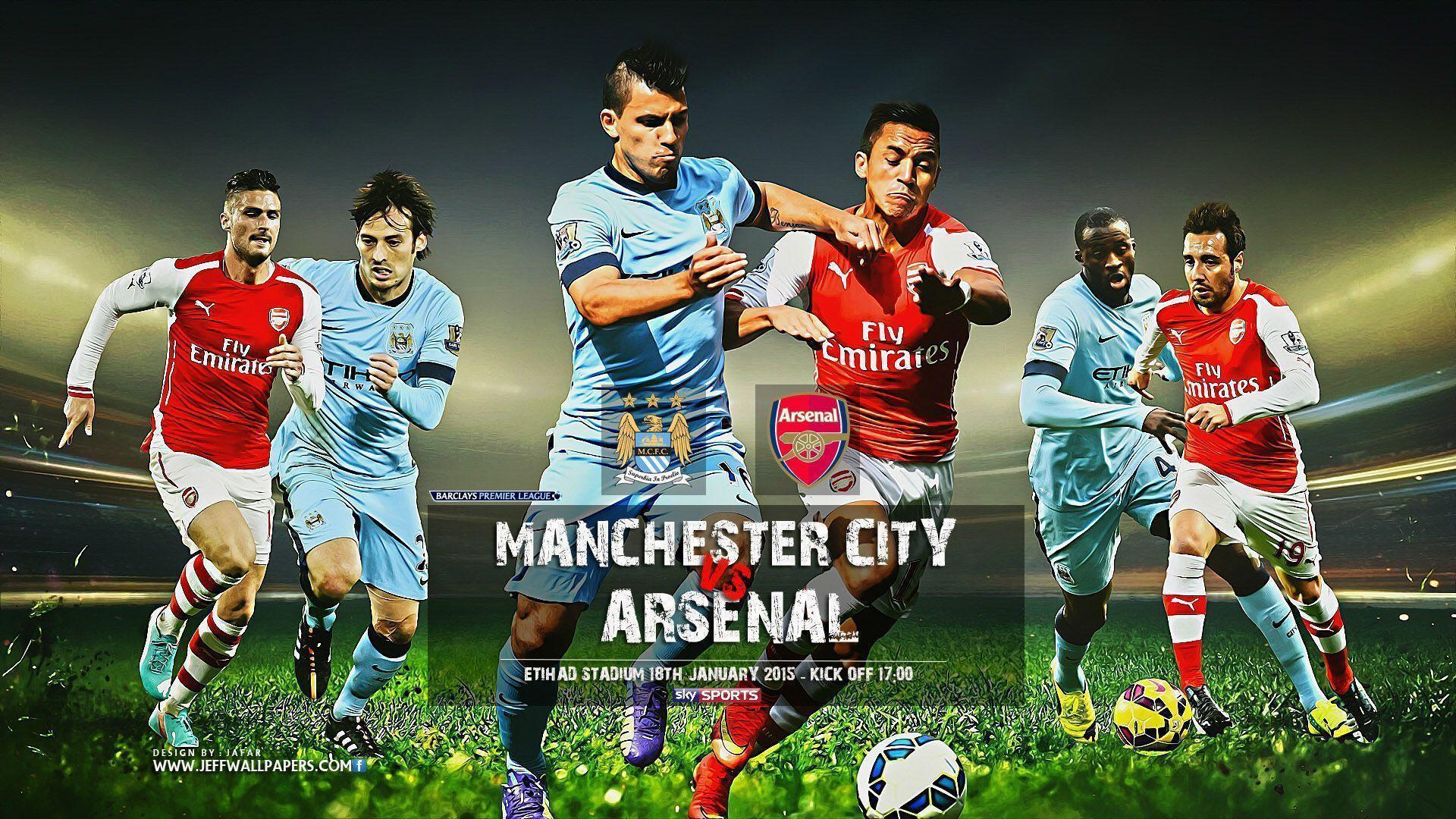 Manchester City Vs Arsenal 2014 2015 BPL Wallpaper Wide Or HD