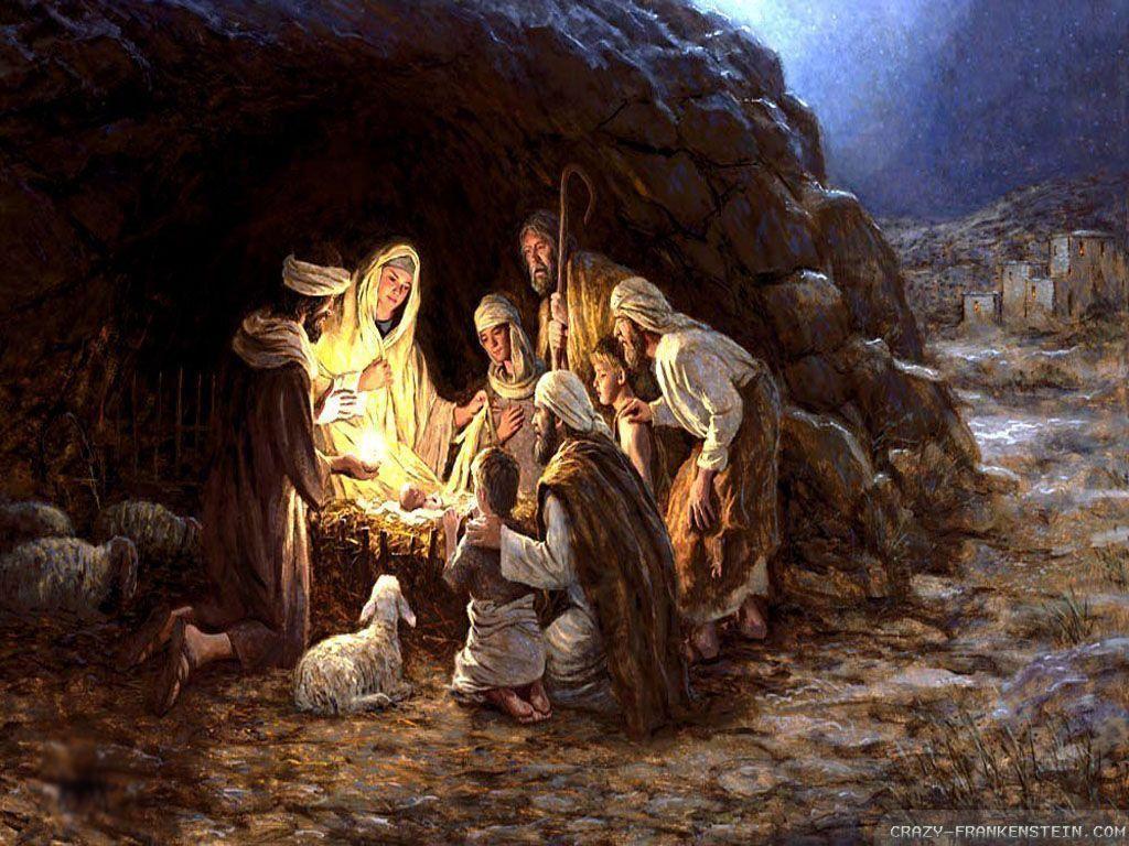 Nativity Scene Background 16310 HD Desktop Background