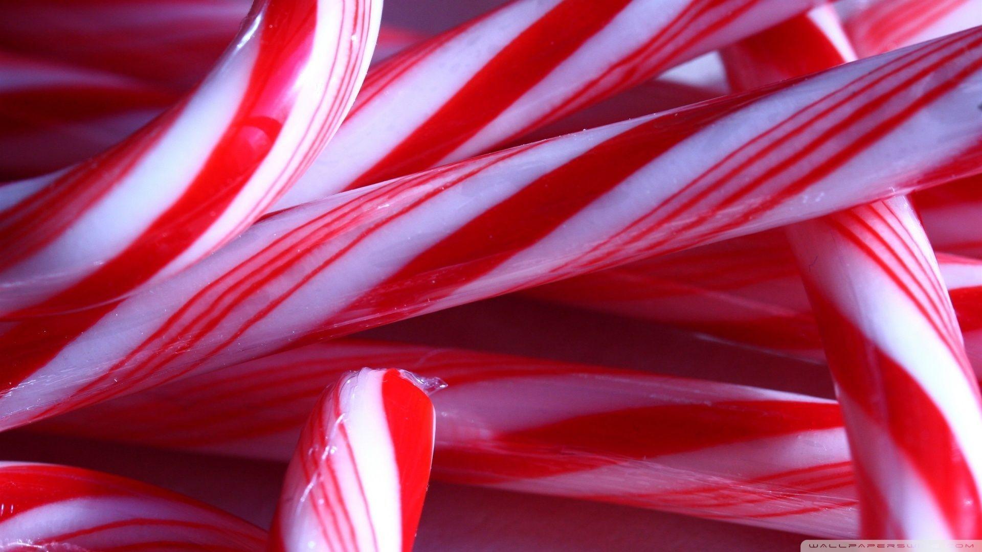 Download Candy Canes Wallpaper 1920x1080