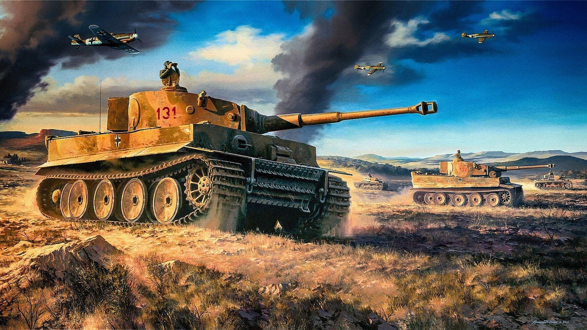image For > Tiger Tank Wallpaper