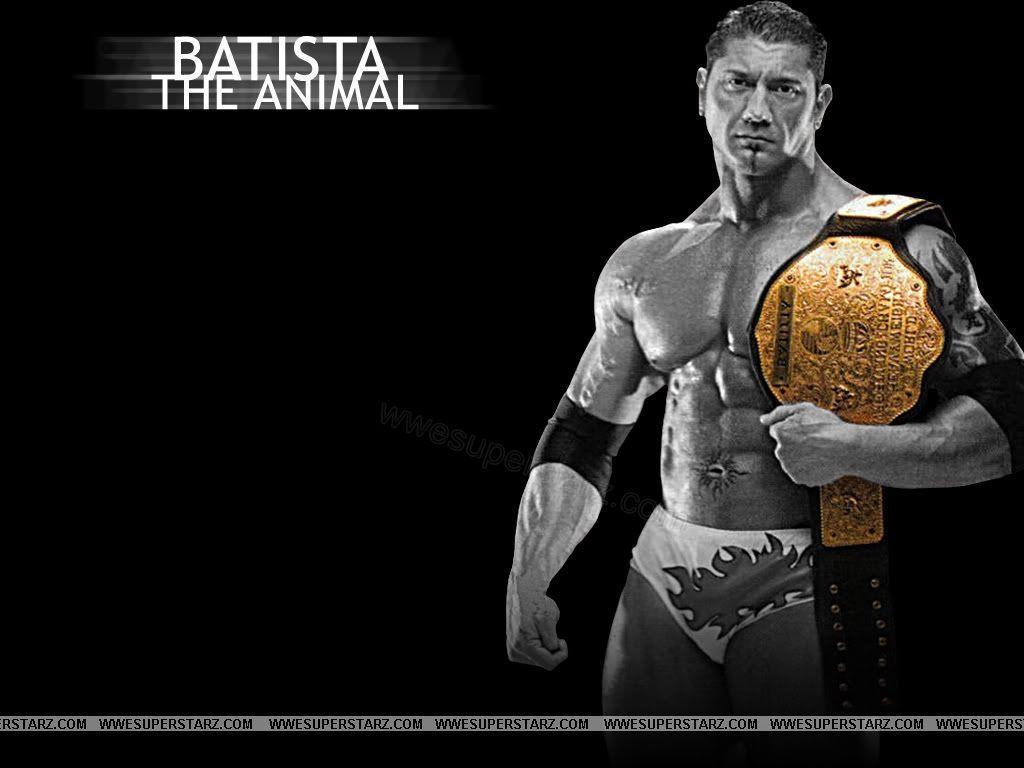 WWE Batista HD Wallpaper: The Animal Batista Wallpaper
