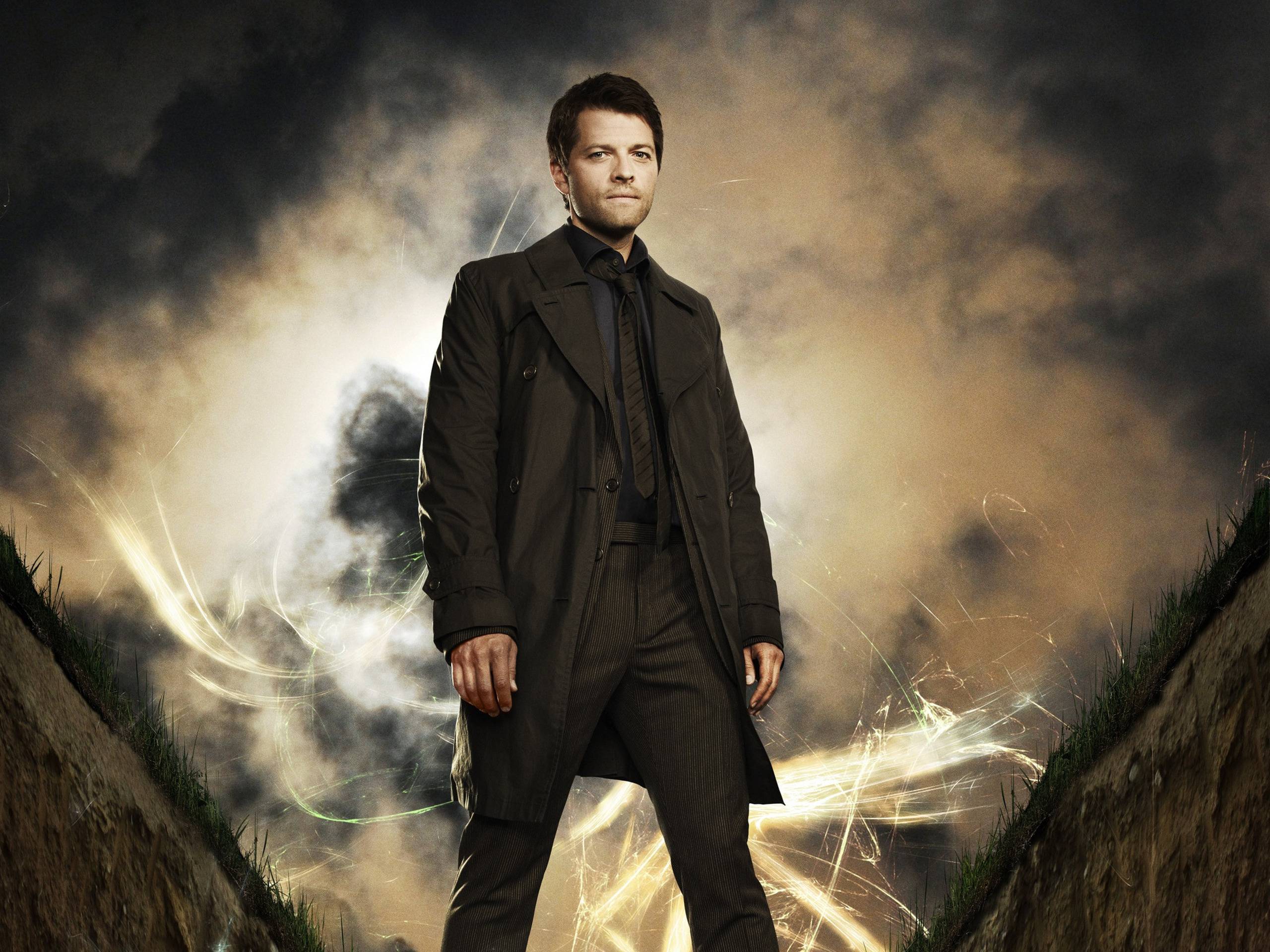 Supernatural Castiel Wallpaper