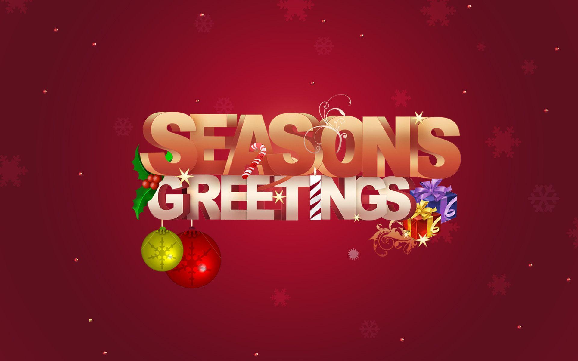 Seasons Greetings Wallpapers Wallpaper Cave