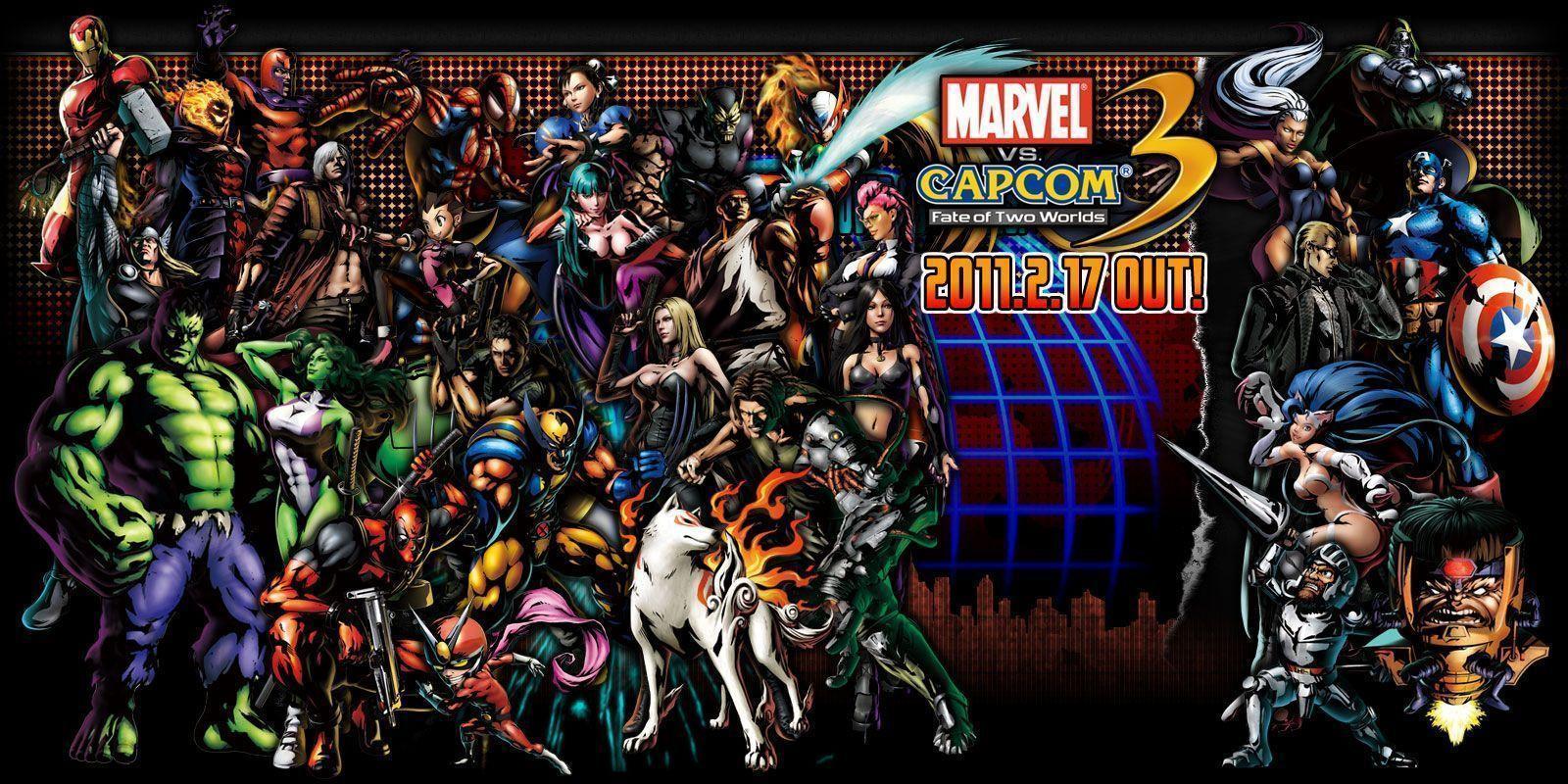 Wallpaper HD de Marvel y Capcom!