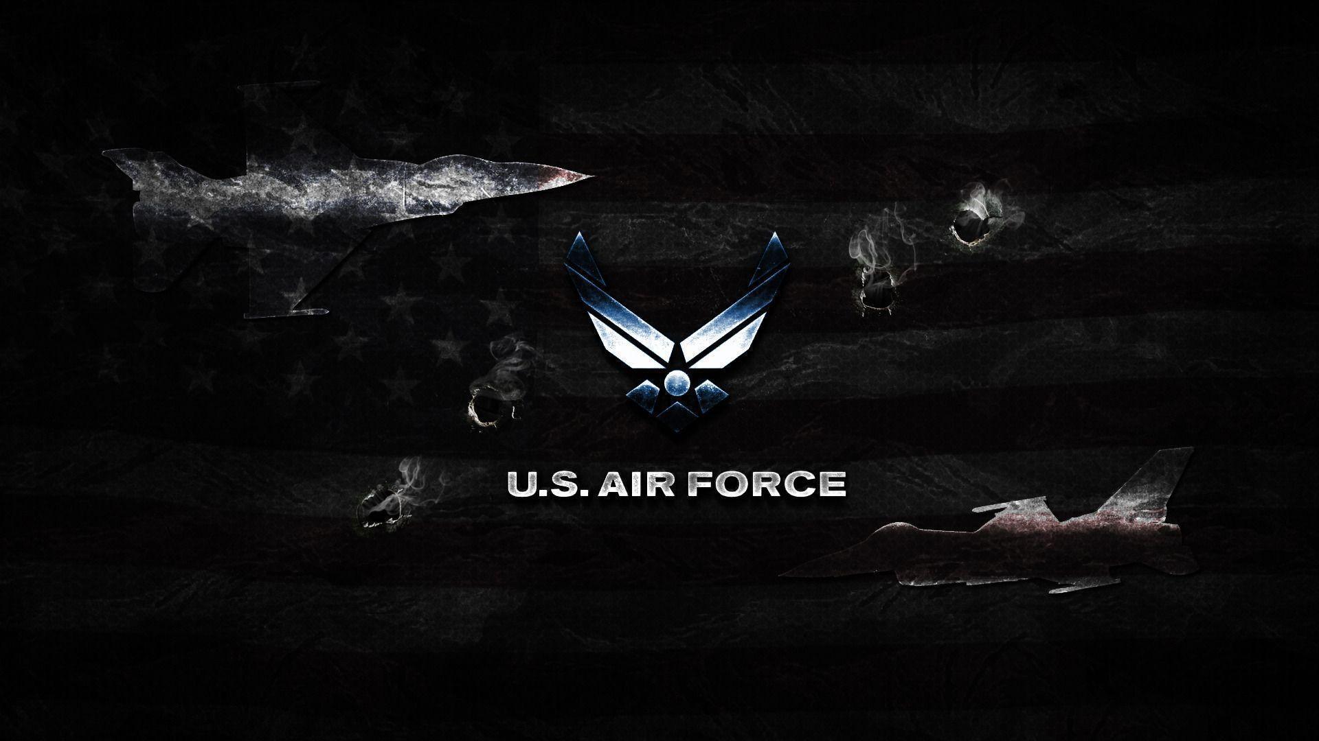 US airforce logo HD wallpaper