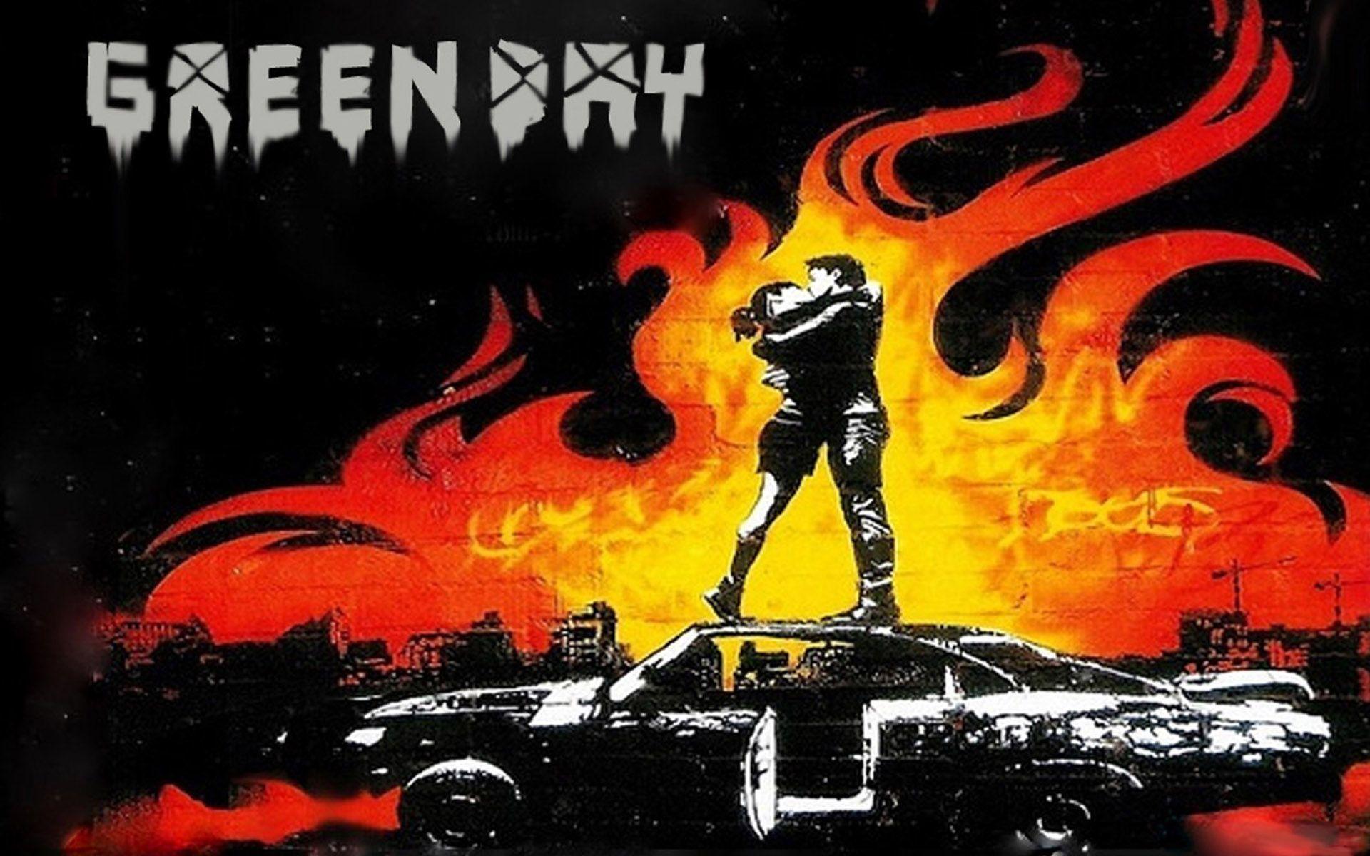 Wallpaper For > Green Day iPhone Wallpaper