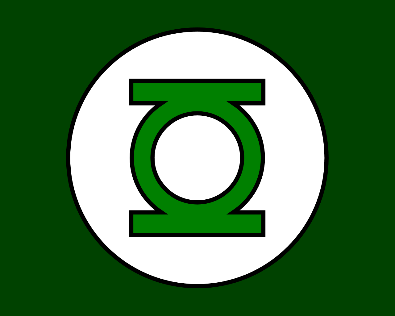 Green Lantern Symbol Wallpaper