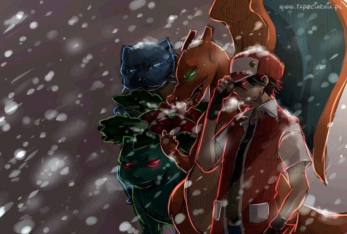 image For > Pokemon Champion Red Wallpaper