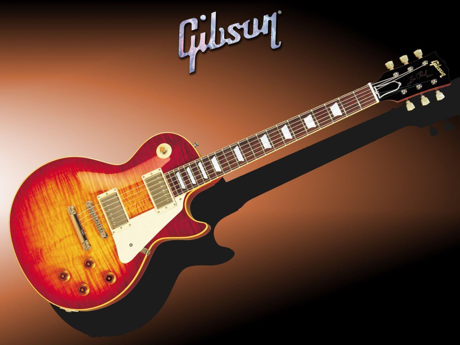 Gibson Guitars Logo Wallpaper Wallpaper