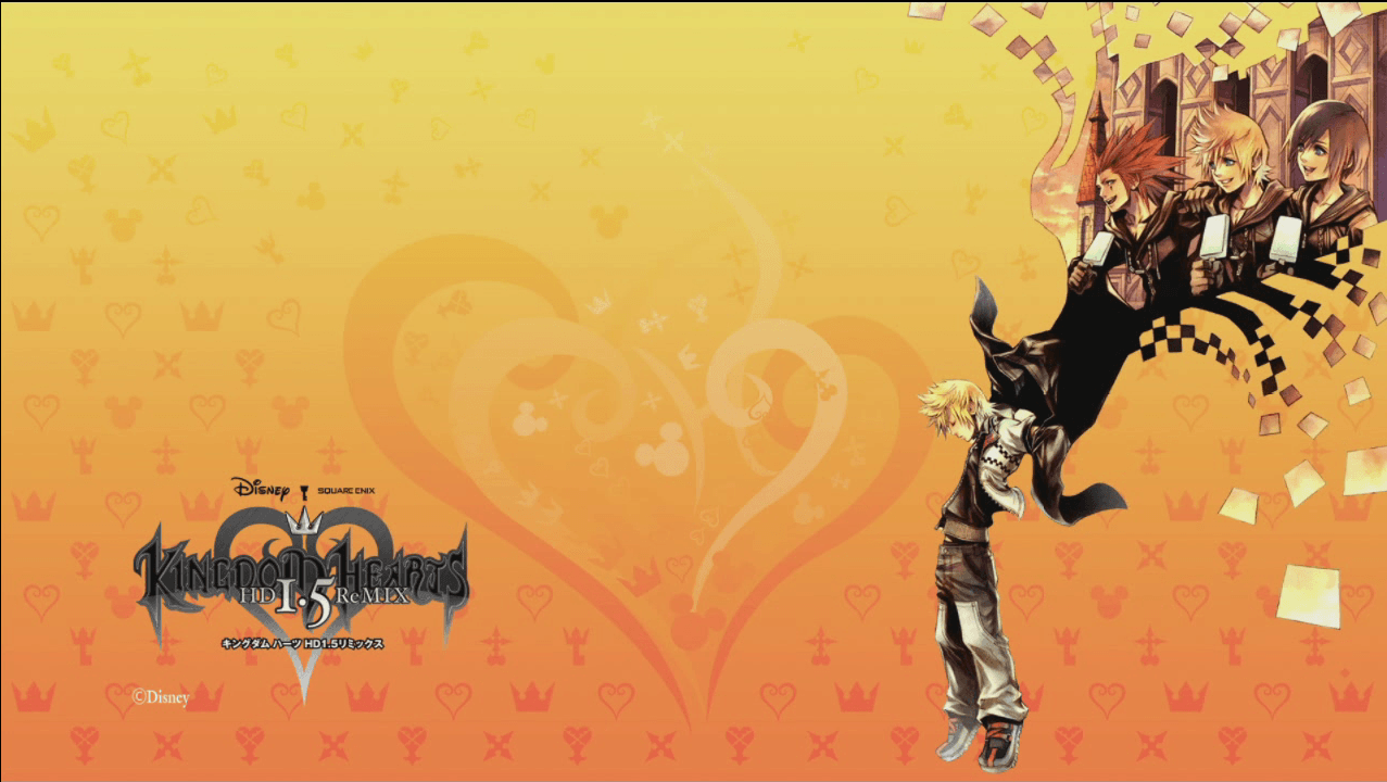 kingdom hearts HD 1.5 remix game ps3 wallpaper
