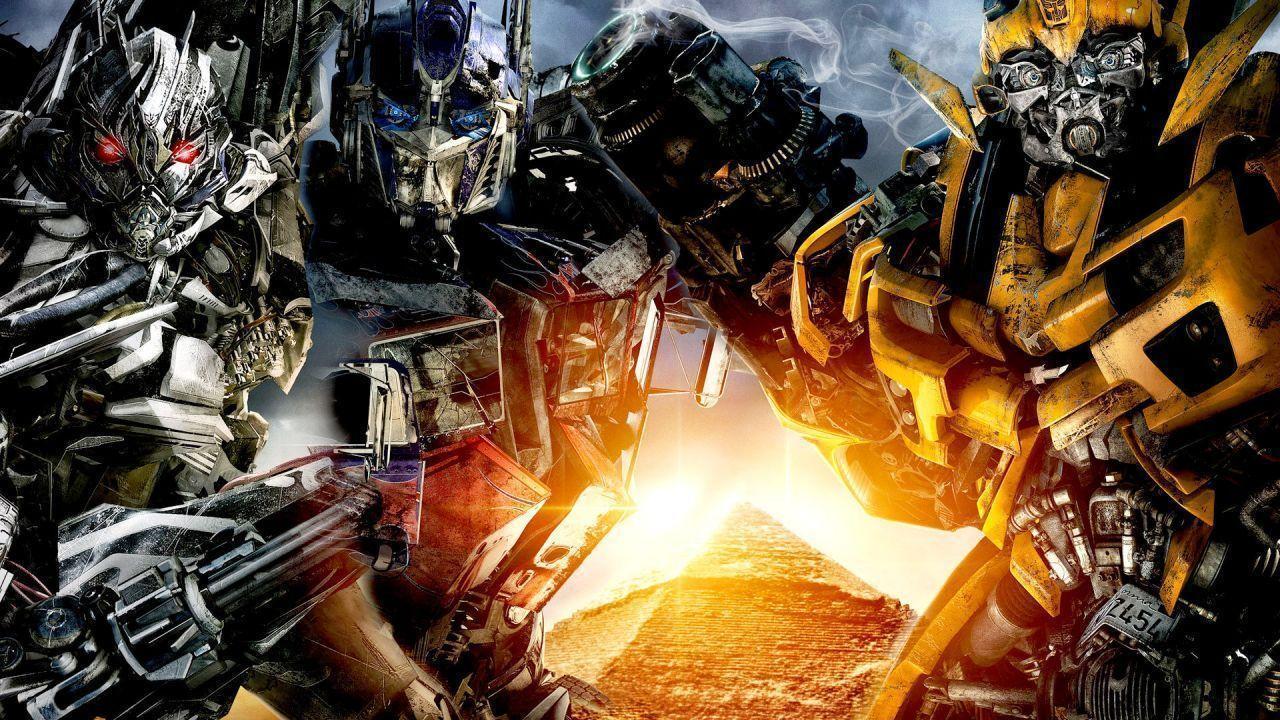 transformers 2 bumblebee and optimus prime
