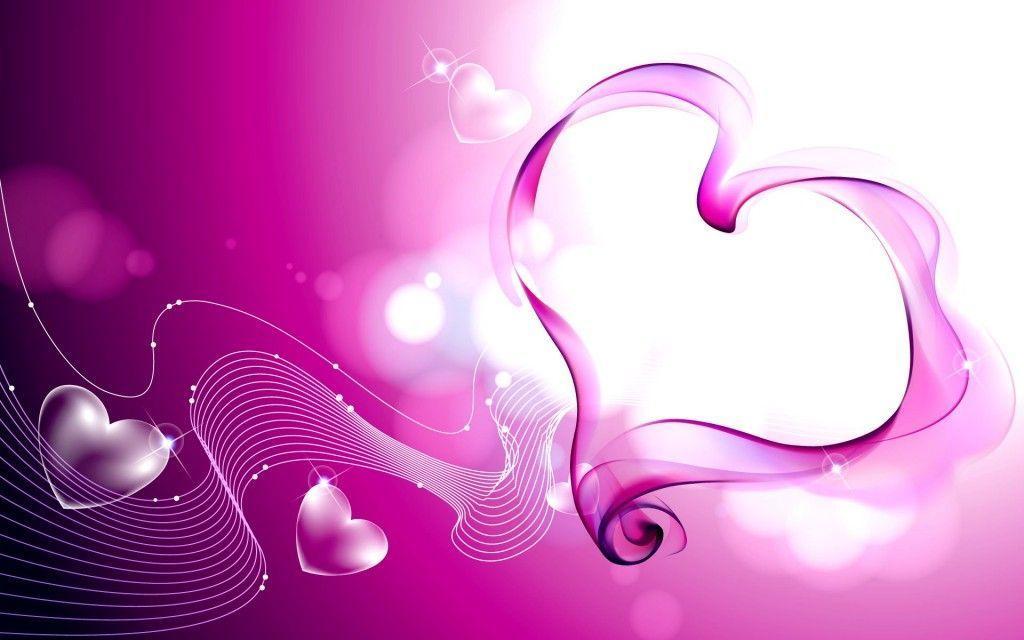 Purple Heart Wallpaper Desktop Image & Picture