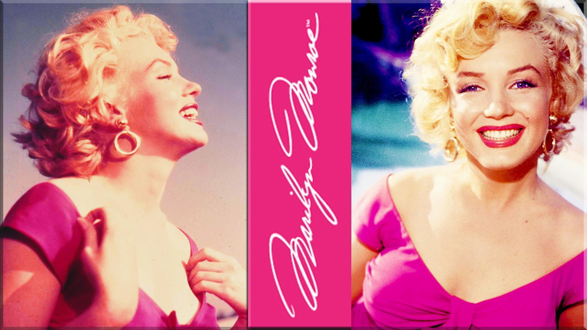 Marilyn Monroe In Pink Computer Wallpaper Desktop Background