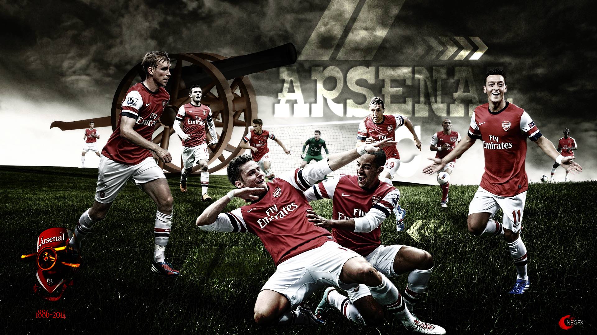 Arsenal HD Wallpaper 2014 Arsenal Football HD Free Wallpaper