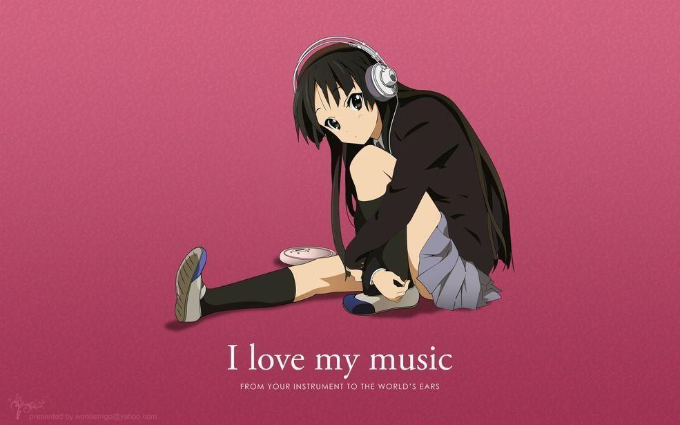 Anime Music Love. Backgroundfox
