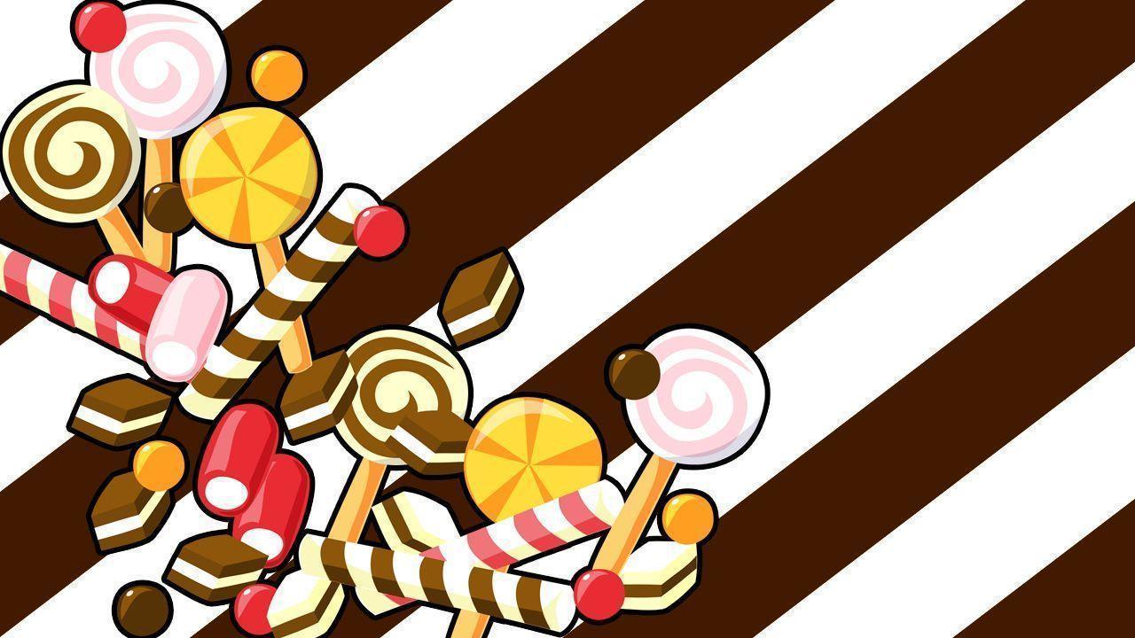 image For > Cute Candy Background