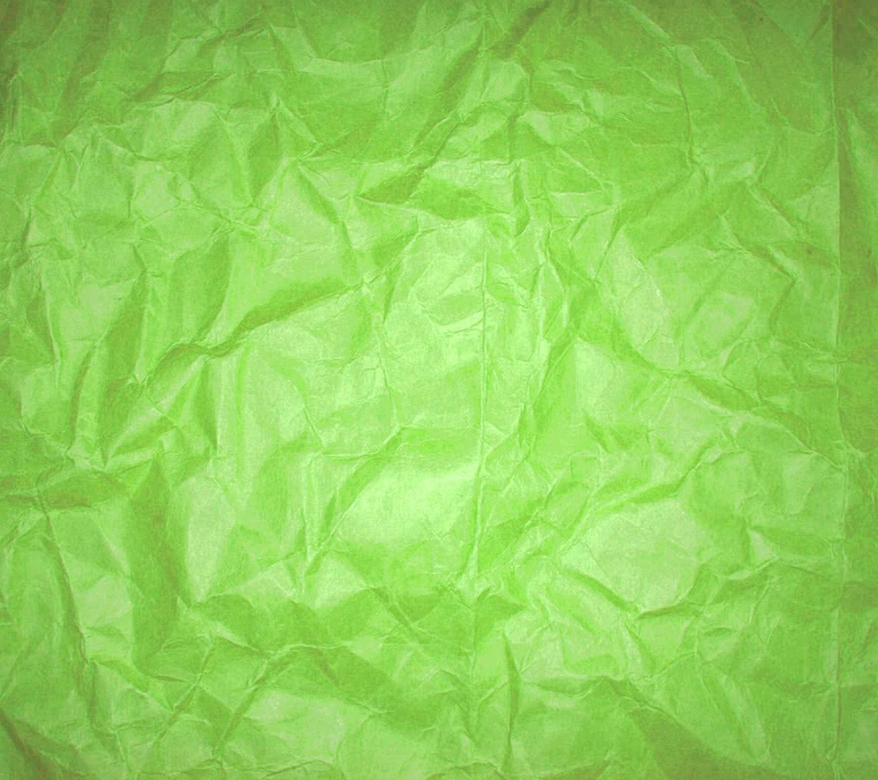 Free Wrinkled Lime Green Paper Background 1800x1600 Background