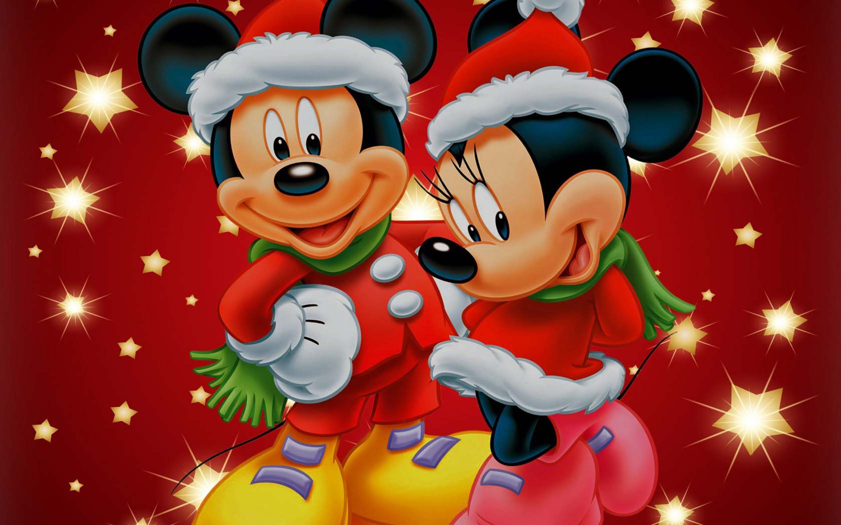 Mickey Mouse Merry Christmas Wallpaper Image & Picture