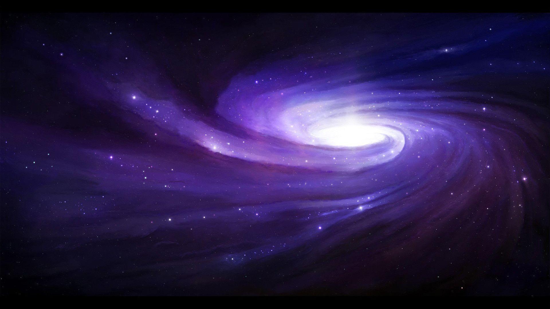 Purple galaxy Wallpaper #