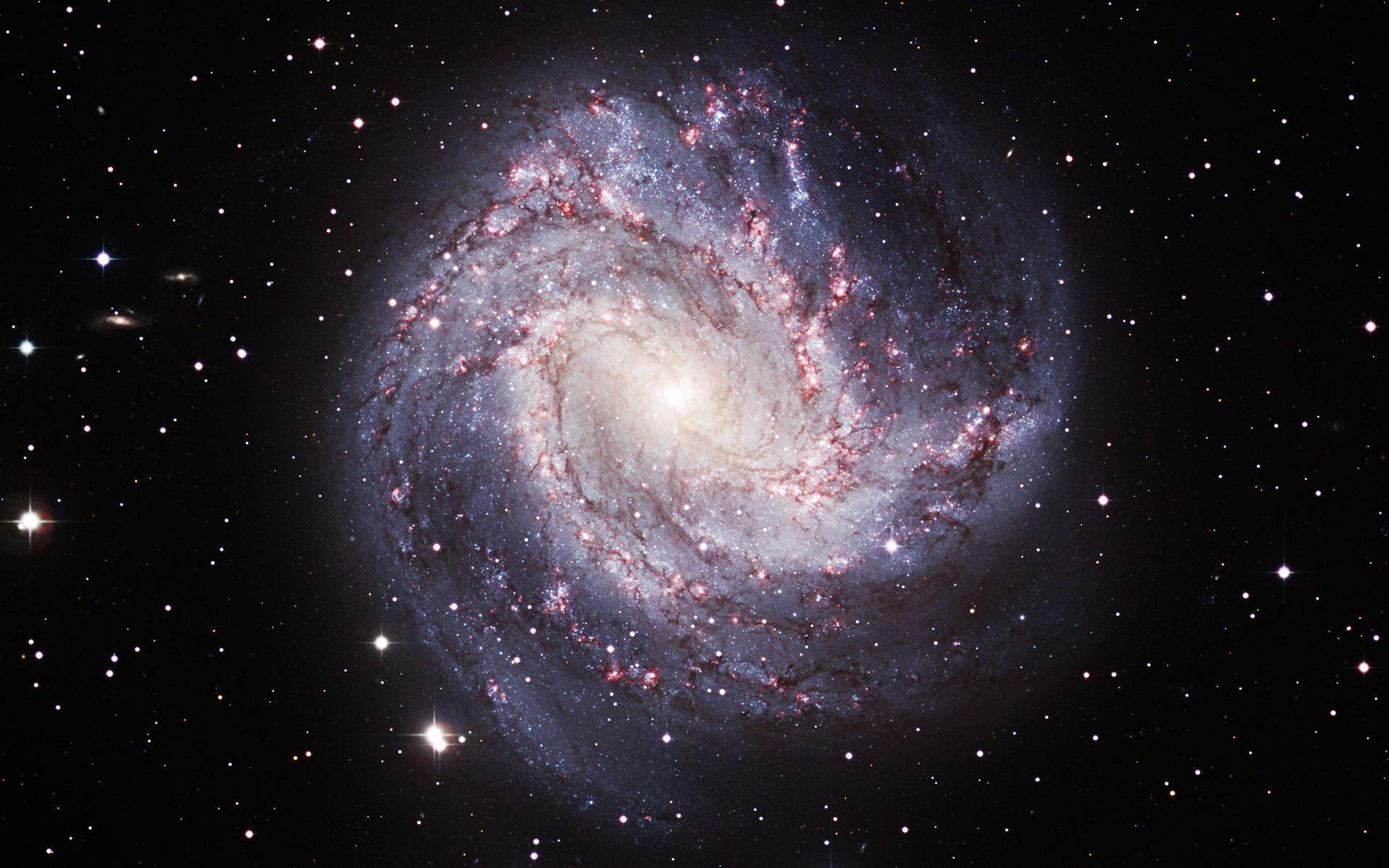 M 83 Wallpaper, NGC a galaxy, a spiral, Southern Pinwheel
